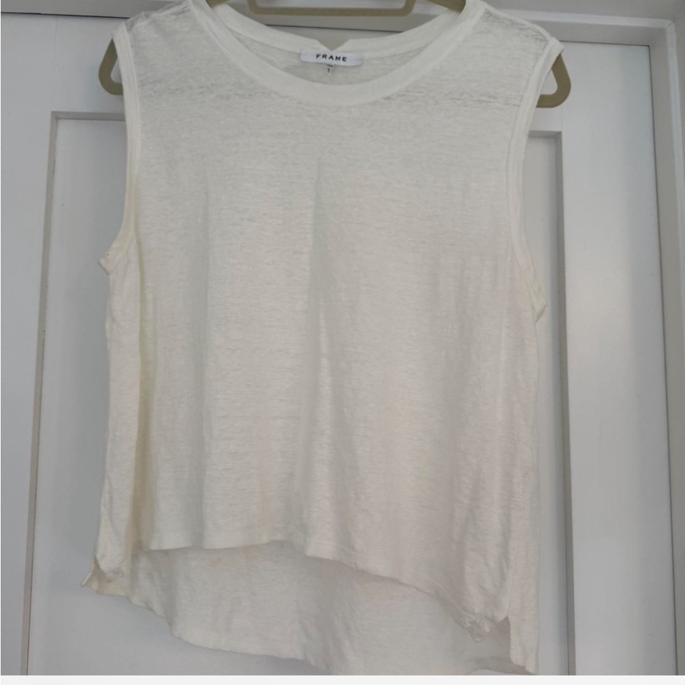 Frame Linen Top - Picture 5 of 6